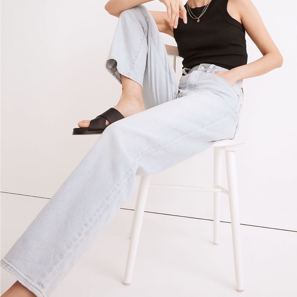 The Perfect Vintage Straight Jean in Mosedale Wash size 29 - Picture 2 of 13
